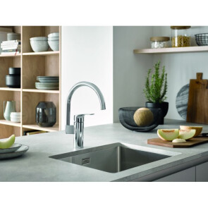 Комплект змішувачів для ванної кімнати і кухні Grohe Eurosmart New UA123248MK №13