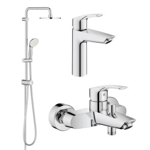 Комплект смесителей для ванной комнаты Grohe Eurosmart New UA123389M0 №3