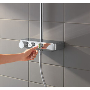 Душевая система с термостатом для душа Grohe Euphoria SmartControl System 26509000 №3