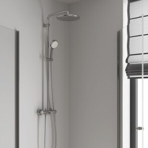 Душова система зі змішувачем для душа Grohe New Tempesta Cosmop. System 26673000 №3