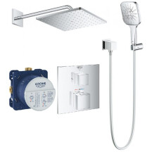 Душова система прихованого монтажу з термостатом Grohe Grohtherm SmartControl UA26405SC0