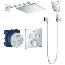 Душевая система скрытого монтажа с термостатом Grohe Grohtherm SmartControl UA26405SC1