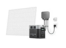 Комплект энергонезависимости EcoFlow PowerStream – микроинвертор 800W + зарядная станция Delta Pro