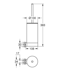 Ершик для унитаза Grohe Selection 41215KF0 №3