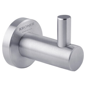 Крючок для ванной комнаты Kroner KRP Edelstahl Klassisch - ESG3705-1 №1