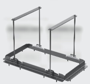 Крепление 5kWh LFP Battery Mounting Bracket №1