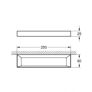 Кольцо для полотенца Grohe Selection Cube 40766000 №2