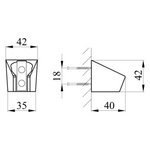 Держатель для душа Kroner KRM-C925 №2