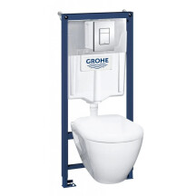 Комплект инсталляции с унитазом 4 в 1 Grohe Solido Ceramic Bundle 39186000