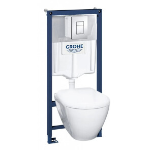 Комплект инсталляции с унитазом 4 в 1 Grohe Solido Ceramic Bundle 39186000 №1