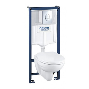 Комплект інсталяції з унітазом 4 в 1 Grohe Solido Ceramic Bundle 39192000 №1