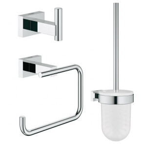 Набор аксессуаров 3 в 1 Grohe Essentials Cube New 40757001 №1