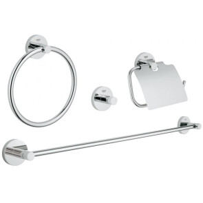 Набор аксессуаров 4 в 1 Grohe Essentials New 40776001 №1