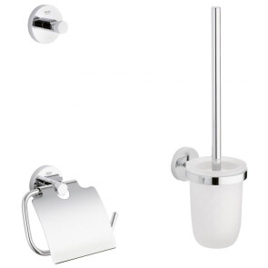 Набор аксессуаров 3 в 1 Grohe Essentials New 40407001 №1