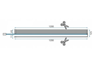 Душевая Стенка REA Aero Золото 100 + Evo KPL-8440-00653 №6