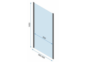 Душова Кабіна Rapid Fold 80x100 KPL-6418-6423 №5