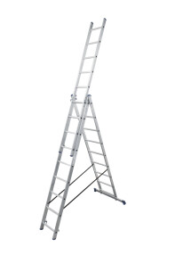 Алюминиевая трехсекционная лестница TRIOMAX VIRASTAR 3x9 ступеней №2