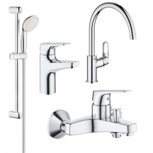 Комплект смесителей для ванной комнаты Grohe BauFlow UA121630S0