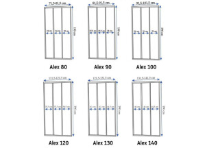 Душевые Двери Rea Alex 120 REA-K0921 №6