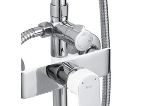 Душовий Гарнітур REA BLOOM WHITE CHROME REA-P9527 №5