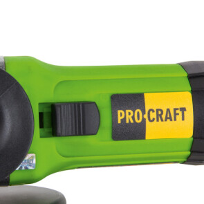 Шліфмашина кутова PRO-CRAFT PW-125/1100 + Швидкозатискна гайка Quick Nut UNIVERSAL №6