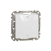 Двухполюсный выключатель, Белый, Sedna Design, Schneider Electric SDD111102