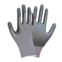 Перчатки трикотажные с частичным нитриловым покрытием р9 (серые манжет) SIGMA