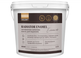 Емаль Kolorit Radiator Enamel, база А 0,9 л