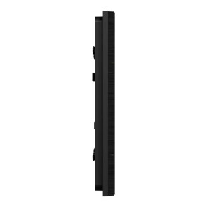 Рамка 2-постовая Unica Deco Material, черная бумага №3