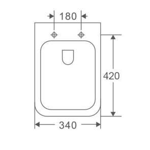 Унітаз підвісний Mixxus Premium Quadro-0301-R 490x340x360mm, система змиву Rimless (MP6452) №3