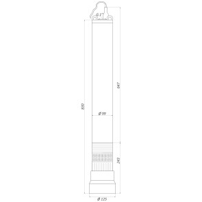 Насос колодязний OPTIMA OP 5.1 - 48/6 AUTO 0.6кВт (000020506) №6