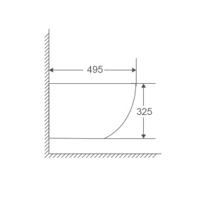 Биде подвесное Mixxus Premium Ellipse-0501 495x365x325mm (MP6469) №2