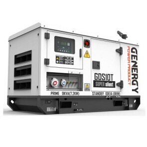 Генератор дизельный GENERGY GDS10T 8 кВт (240217090) №1
