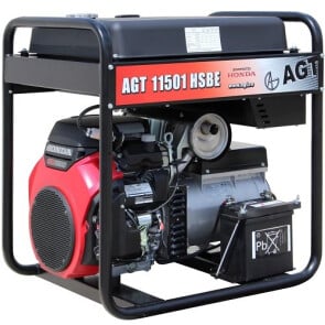 Генератор бензиновий AGT 11501 HSBE R45 230В 11 кВт №1