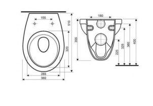 Комплект 5в1: Инсталляция Grohe Rapid + Подвесной унитаз idol с микролифтом + клавиша хром №2