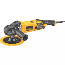 Полировальная машина сетевая DeWALT, 1250 Вт, 0 - 600/0 - 3500 об / мин, вес 3.0 кг