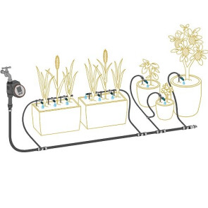 Комплект для поливу Gardena Micro-Drip-System Terrace Set на 30 рослин (13400-20.000.00) №6