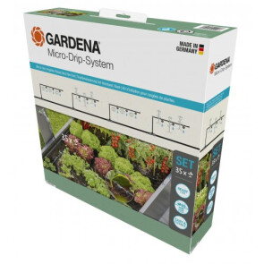 Комплект для полива Gardena Micro-Drip-System Raised Bed Set для высоких грядок на 35 растений (13455-20.000.00) №4