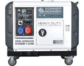 Дизельний генератор Konner&Sohnen KS 9300DE-1/3 ATSR SUPER S (Euro V)