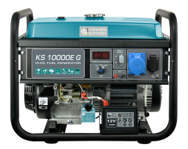 Двухтопливний генератор Konner&Sohnen KS 10000E G