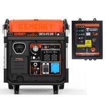 Генератор інверторний бензиновий GENERGY CRETA SILENT ATS 7,5 кВт(240073090)