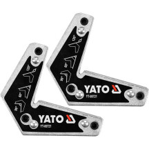 Магнитные держатели для сварки 2 шт. 10 кг YATO YT-08721