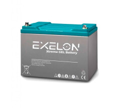 Гелевая аккумуляторная батарея EXELON 100-12 GEL 12V 100 Ah