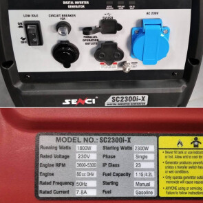 Генератор инверторный SENCI SC 2300 i-X №6