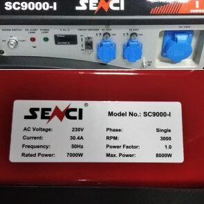 Генератор бензиновий SENCI SC 9000 - I №8