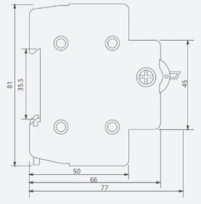 Переключатель ввода резерва YCBZ-40 I-0-II 4P 40А CNC №2