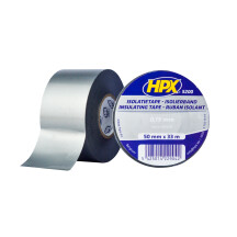 Изолента HPX 5200 50мм x 33м серая