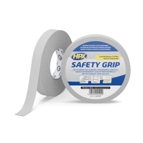 Стрічка безпеки SAFETY GRIP 25мм х 18м напівпрозора №1