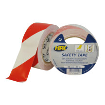 Лента для маркировки Safety Tape HPX 50мм х 33м бело-красная