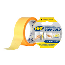 Малярная лента HPX 4400 Gold 38мм х 25м желтый